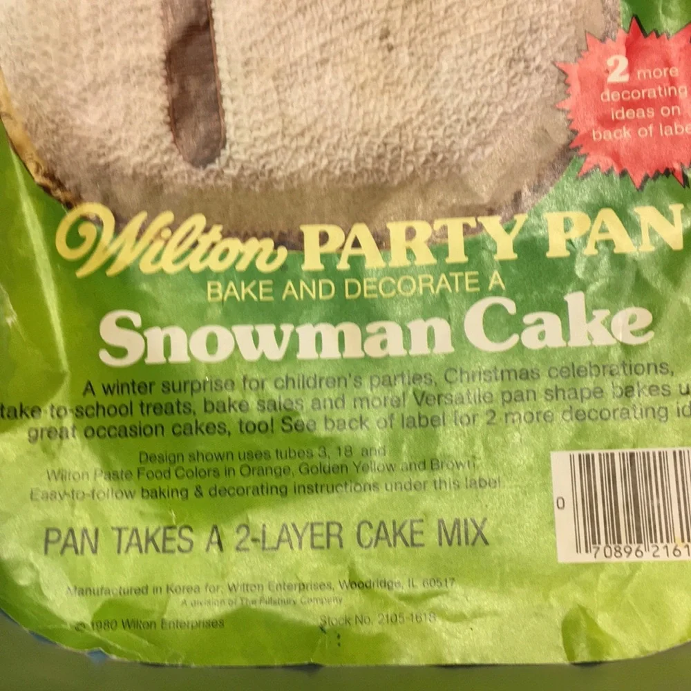🎄🎃Wilton party cake pan FALL/WINTER